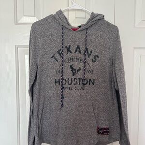 Women’s Gray Texans Hoodie